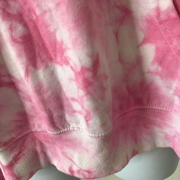 Bratz Pink Tie Dye Y2K McBling Nostalgia Colorful Graphic Hoodie Medium - Picture 5 of 13
